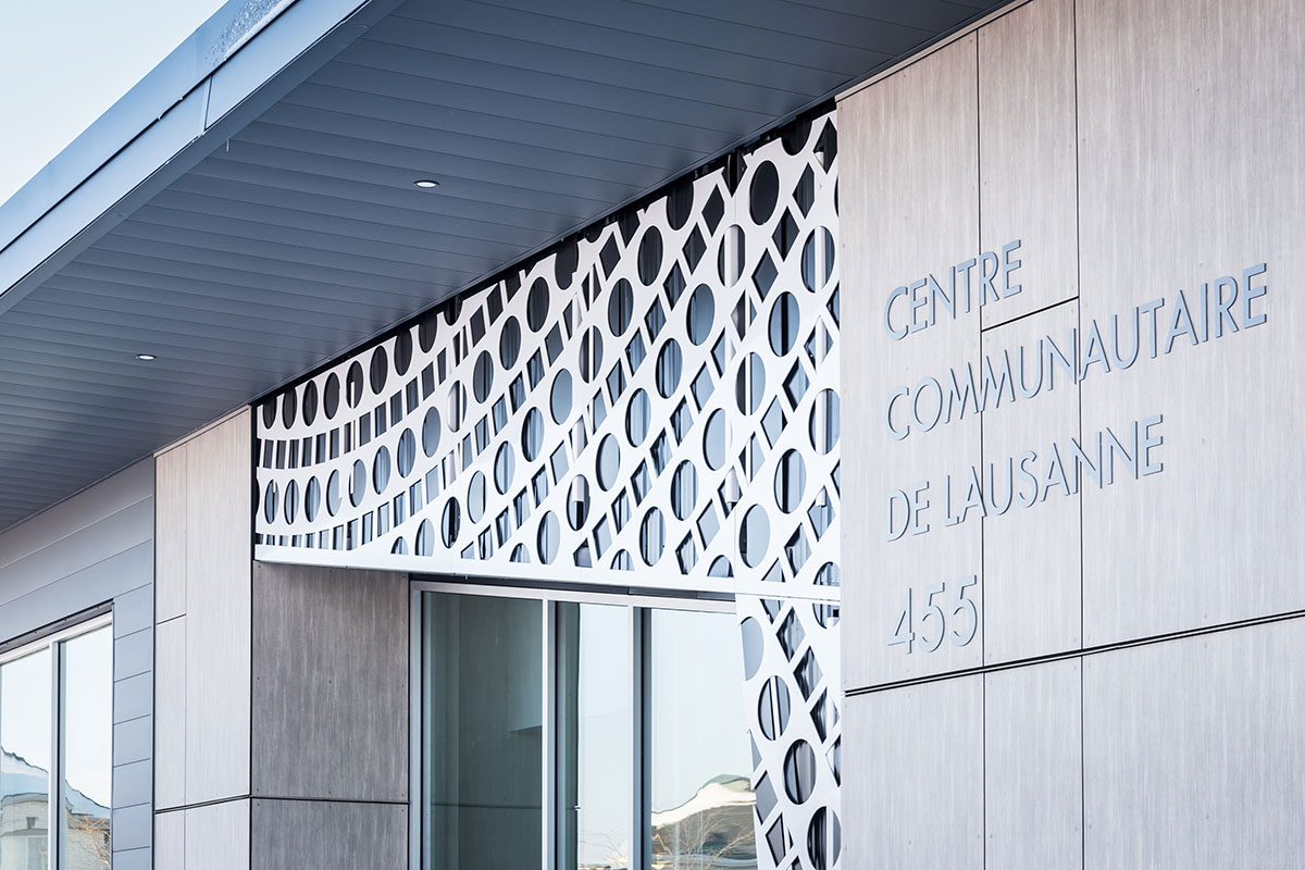 Le centre communautaire de Lausanne, à Laval, est maintenant certifié LEED Or - Photo : Sophie Poliquin