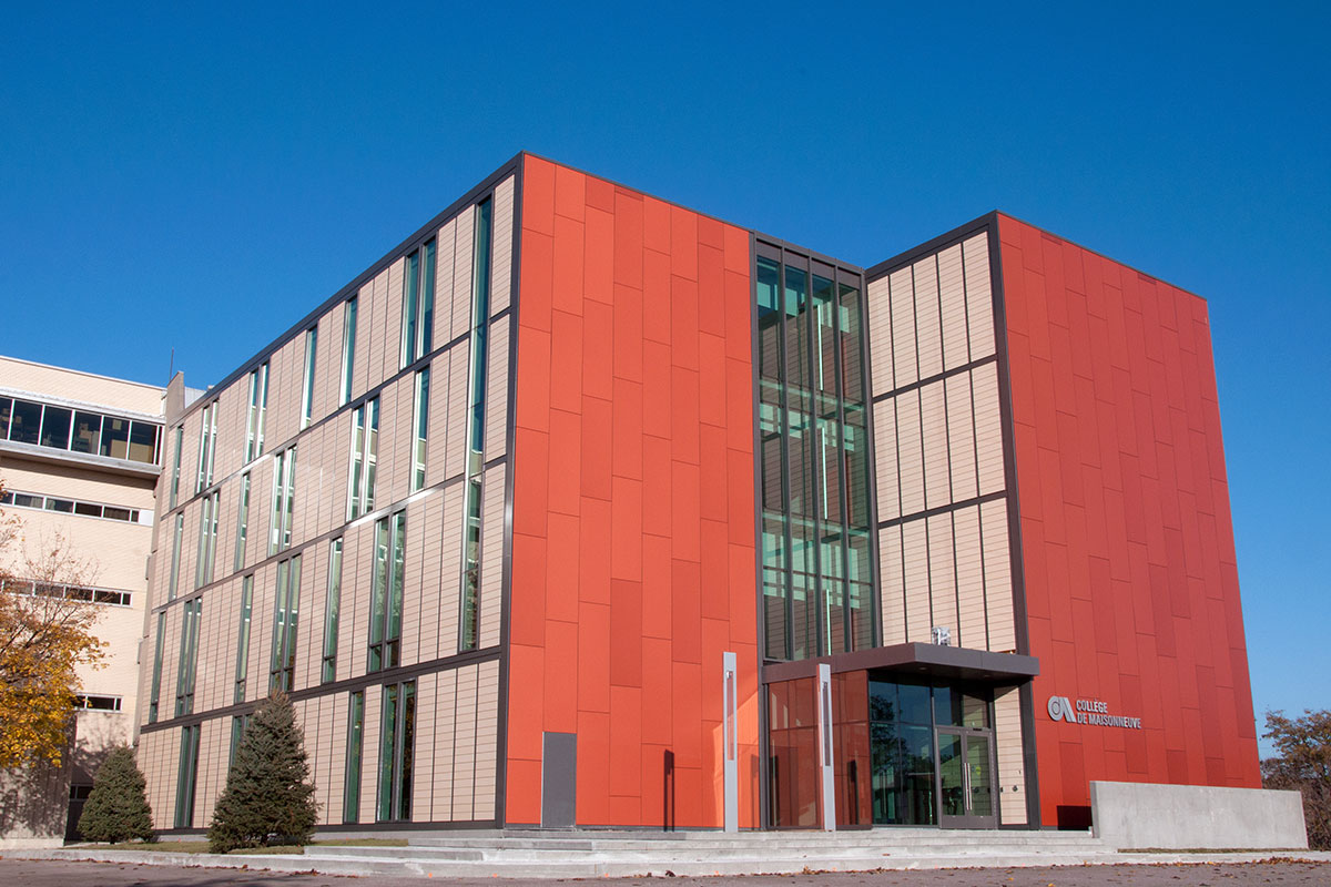 Collège De Maisonneuve Pavillon E Voir Vert Le Portail Du Bâtiment Durable Au Québec