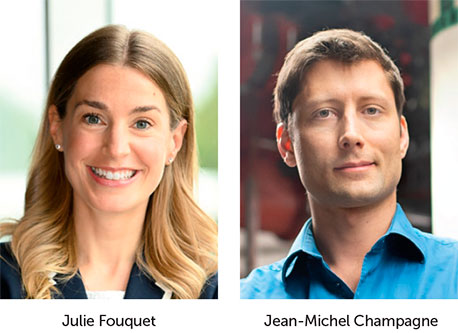 Julie Fouquet et Jean-Michel Champagne