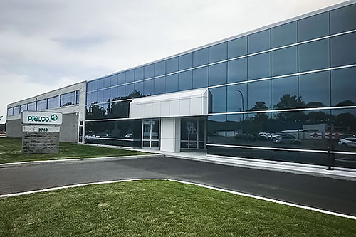 La nouvelle usine de Montréal de Prelco est le fruit d’un agrandissement et d’une modernisation ayant requis un investissement de 13 millions dollars - Photo : Prelco
