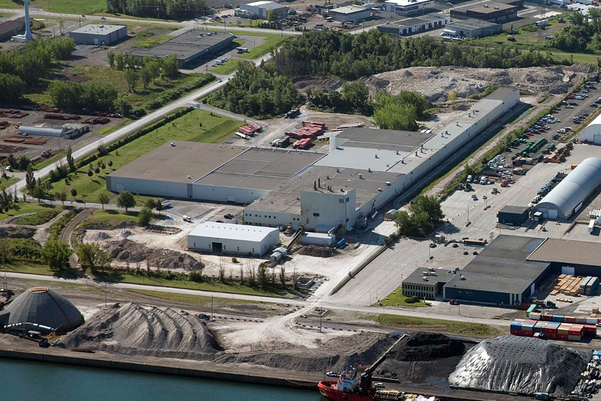 •	La nouvelle gamme de produits BasCarbone sera fabriquée à l’usine de Sainte-Catherine. Photo : Saint-Gobain