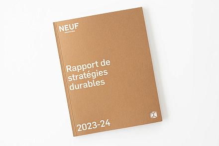 NEUF architect(e)s a publié son rapport de stratégies durables 2023-2024. Photo : NEUF architect(e)s 