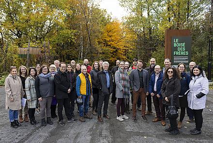 La Ville de Victoriaville s’est vu attribuer une attestation quatre étoiles, dans le cadre du Programme d’excellence en biodiversité (PEXBD) de Réseau Environnement, le 19 décembre. Crédit : Ville de Victoriaville