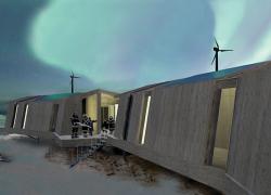 Architecture nordique et aérodynamisme : habitations sociales pour la communauté