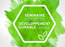 Place au séminaire sur le développement durable d’ASHRAE Montréal. Image : ASHRAE Montréal