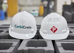 CarbiCrete a annoncé la commercialisation de ses premiers blocs de béton carbonégatifs en partenariat avec Patio Drummond.  Photo : CarbiCrete