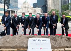 Mise en chantier de CIBC Square à Toronto