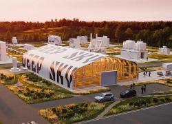 Le futur Deep Sky Labs de Innisfail, en Alberta. Crédit : Deep Sky