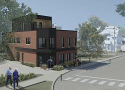L’entrepreneur Struxar érigera un nouveau bâtiment aux visées LEED à Vaudreuil-Dorion.  Crédit : Claude Matte Architecte
