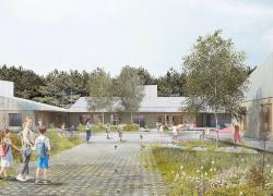 Le concept du Lab-École Shefford rafle un 2020 Canadian Architects Award of Merit.  Image : Pelletier de Fontenay et Leclerc Architectes