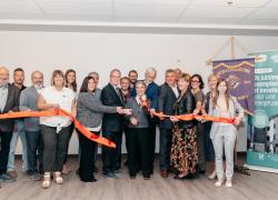 L’immeuble d’habitation écoénergétique Le Chevalier a été inauguré la semaine dernière à Lac-Mégantic. Photo : Fonds de solidarité FTQ