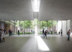 Le futur Musée de l'Holocauste Montréal. Crédit : KPMB + Daoust Lestage Lizotte Stecker Architecture