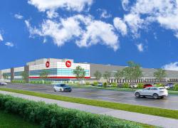 Le centre de traitement Albert-Jackson de Postes Canada sera le plus grand projet industriel au pays conçu selon la Norme du bâtiment à carbone zéro. Crédit : Postes Canada