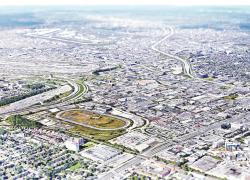 L’OCPM invite à la Ville de Montréal à préciser sa vision du futur quartier Namur-Hippodrome. Image : OCPM