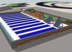 Un toit solaire sur le métro Pie-IX